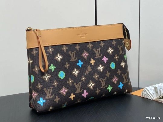 VOYAGE LOUIS VUITTON POCHETTE SOUPLE-32*21*8CM 0404